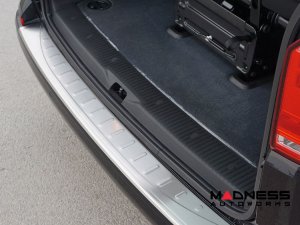 Volkswagen ID. Buzz Rear Bumper Sill Cover - Stainless Steel - Brushed Finish